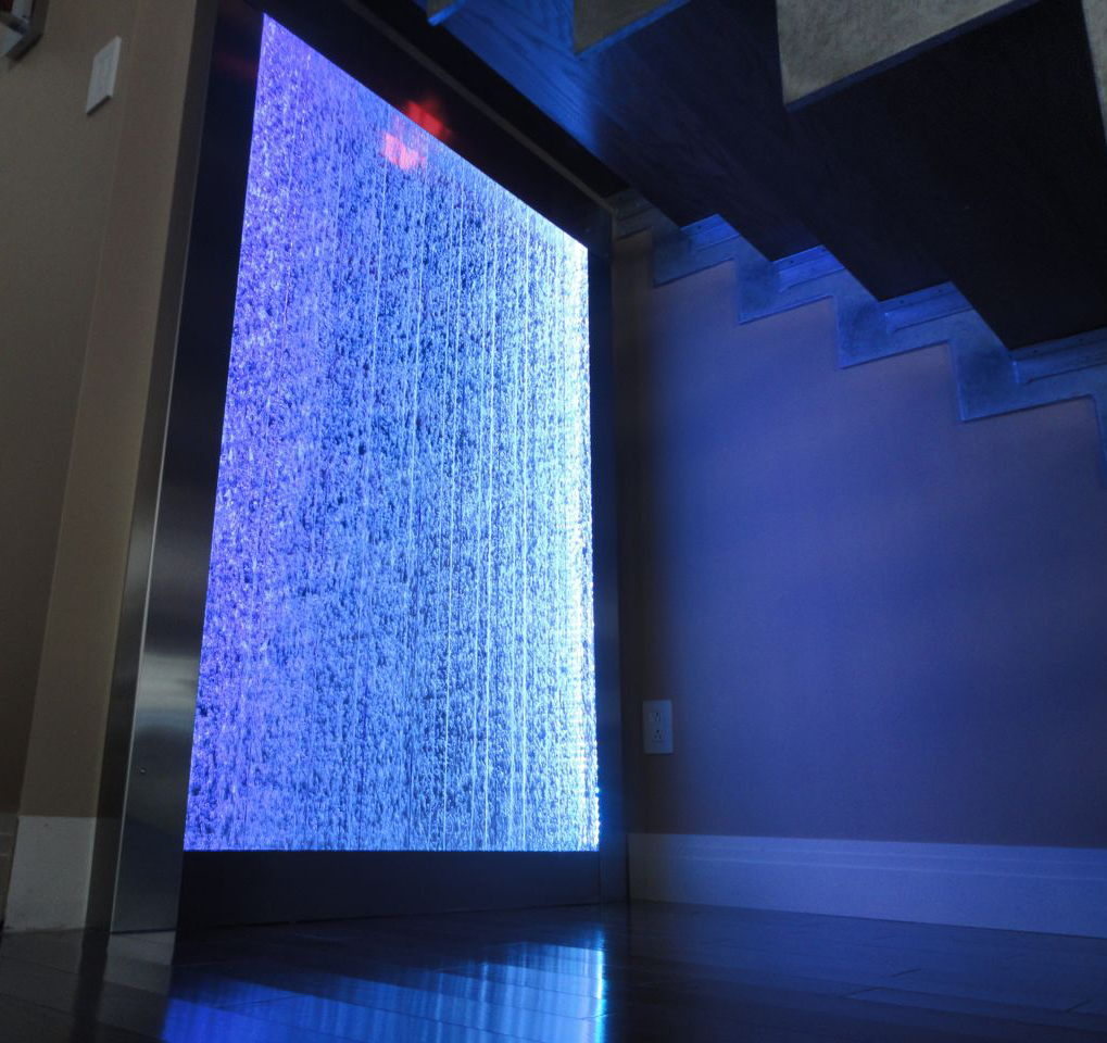 Mur de bulles hermétique